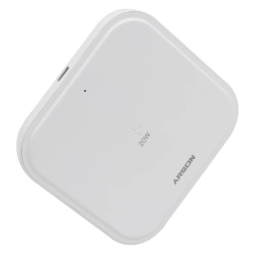 شارژر وایرلس فست شارژ 20 وات آرسون مدل AN-W20