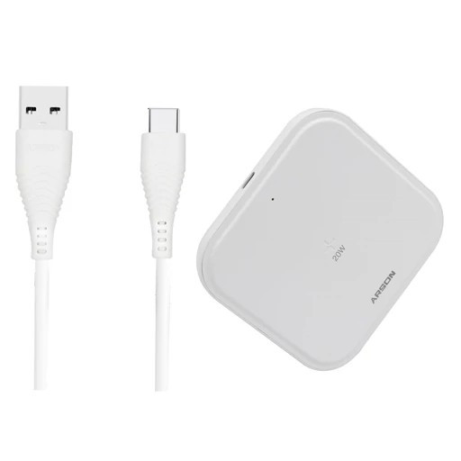 شارژر وایرلس فست شارژ 20 وات آرسون مدل AN-W20